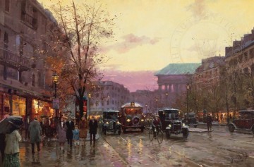 paris Painting - Paris Twilight Thomas Kinkade